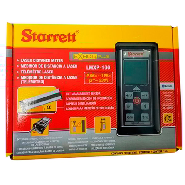 Trena a Laser de 100m com Bluetooth Klmxp-100 Starrett-dd6653b5-e467-435c-acdf-aa685097275f