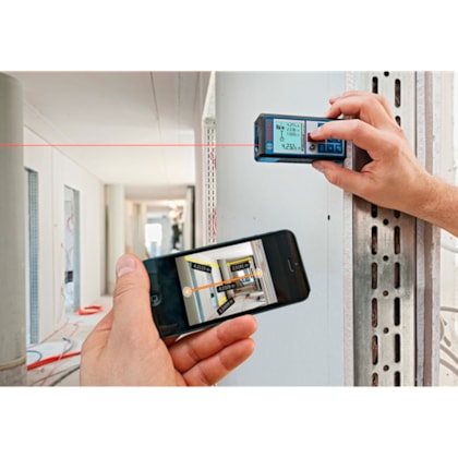 Trena à Laser Medidor de Distâncias GLM 100 C Professional Bosch-34e3dae1-33a7-456f-ac07-1e3c3eee09df