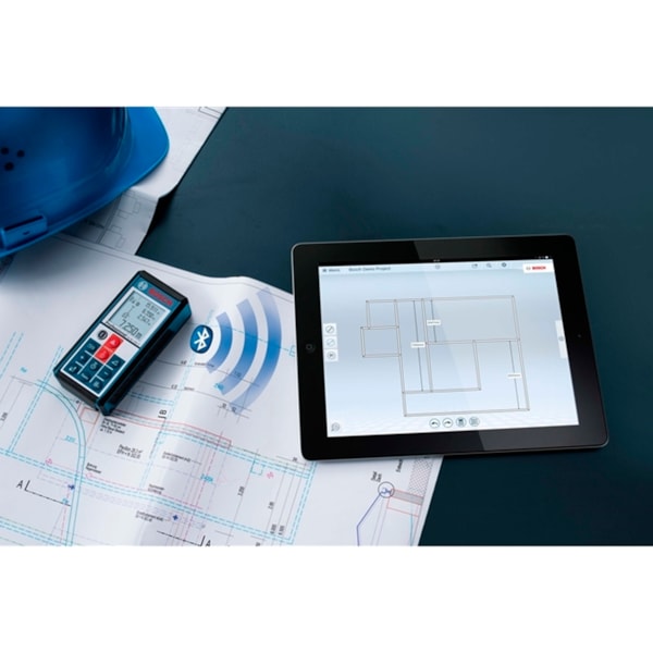 Trena à Laser Medidor de Distâncias GLM 100 C Professional Bosch-1e02eff9-c3a0-4827-8715-aa76df148b02