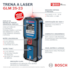 Trena a Laser Profissional Medidora de distância 25m GLM 25-23 Bosch 