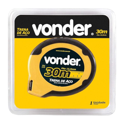 Trena de Fita de Aço 30m x 12,5mm Longa Caixa Fechada ABS 3868300830 Vonder-ba37480c-47e3-40fb-ba26-138d998da7a7