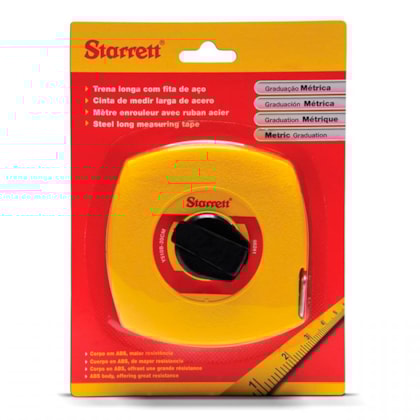 Trena Fita de Aço 15m Starrett-216e3217-a8e7-4a4d-af5d-2c90cfd98311