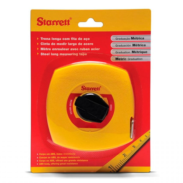 Trena Fita de Aço 15m Starrett-7157f70e-9f52-4690-a1bd-1dbf3a352c3b