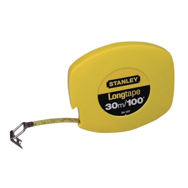 Trena Longa Com Fita De Aço 30 Metros 34-107 Stanley-61ad650b-b427-4602-ba7c-e0b47a8649f2