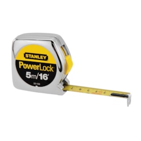 Trena Man c/Trava 5mX16 Powerlock 33-158 Stanley