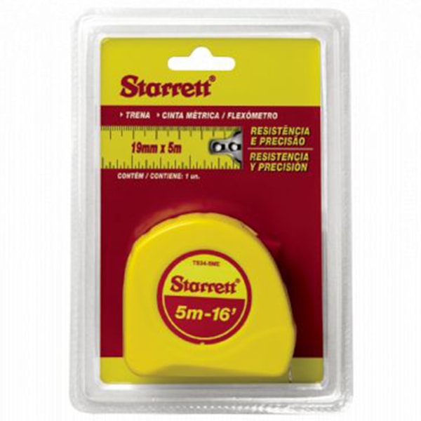 Trena Manual 5m x 19mm STS34-5ME Starrett-0c39ac19-3644-41a0-b03d-3652c77f0f36