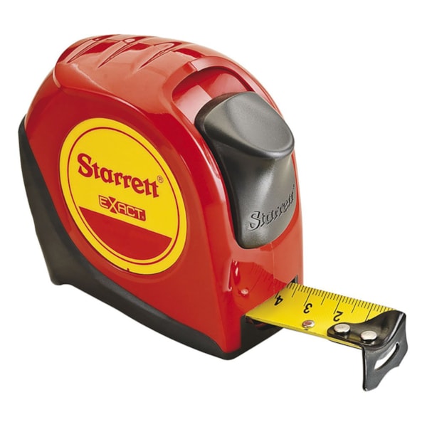 Trena Manual com Base Emborrachada 8m x 25mm Starrett-41e17929-199c-4014-bcc0-9d7fb9dbe69b