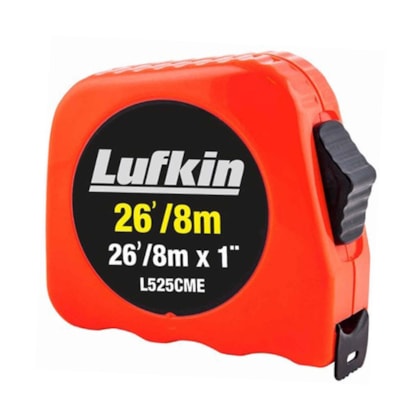 Trena Manual com Trava 8mt x 25mm L525CME Lufkin-9a741606-5aa4-4755-b93f-6e59aca386fc