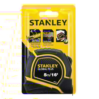 Trena Manual Global Plus 5m x 19mm Stanley-df392362-f868-48f8-bb7b-278322b7a047