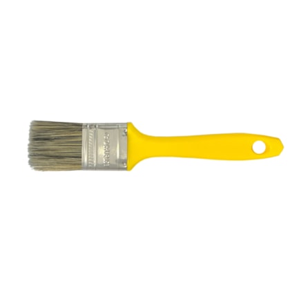 Trincha 1.1/2 Acril Cerda Gris Cabo Amarelo 0.304 Compel