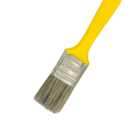 Trincha 1.1/2 Acril Cerda Gris Cabo Amarelo 0.304 Compel-16470e1d-3768-4fe0-b5ad-9c20830e8690