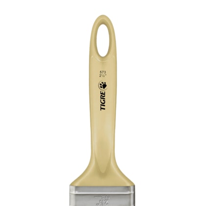 Trincha Dupla Cerda Gris 2 1/2