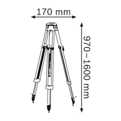 Tripé Professional 1,60M Nível Óptico BT 160 Bosch-77f2abc9-e330-4e92-ae2b-34b8d57b735e