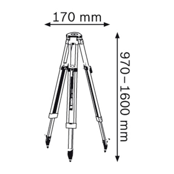 Tripé Professional 1,60M Nível Óptico BT 160 Bosch-54ab98c5-60a9-4a3e-8aad-fc471dce4490