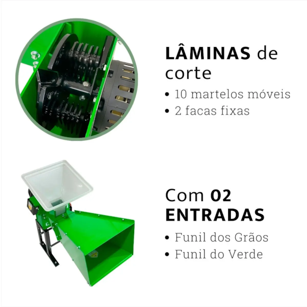 Triturador Forrageiro TRF-400 2Cv 60HZ Monofásico Bivolt 2933247 Trapp-002524f3-b366-448b-ae95-bbe2bbf7714d