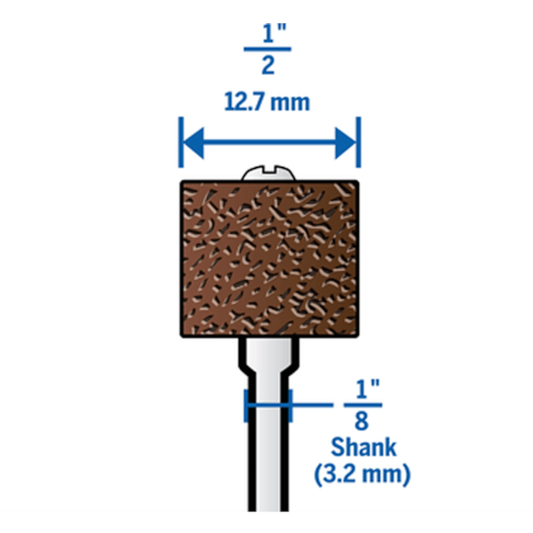 Tubo de Lixa 1 unidade Grão 60 Dremel 2615000407-900ebf78-74a2-4f40-be9d-71bd6ebb0714