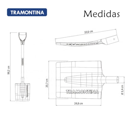 Vanga Quadrada em Aço Carbono com Cabo de Madeira 120cm 77400/524 Tramontina-1d8d80ba-8b27-44c4-b61b-f599fae5649e