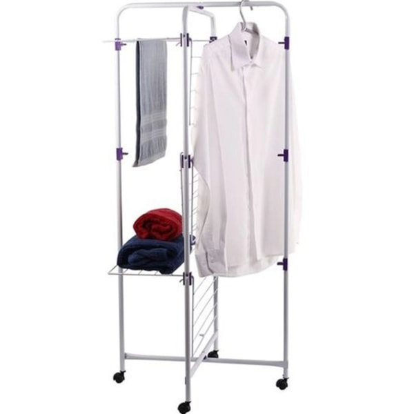 Varal de Chão Em Aço Triplex Com Rodas 1,23m-55258c90-b093-4df3-bc8a-b0917ee4c71d