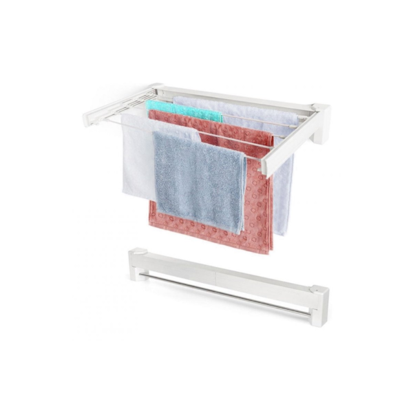 Varal mágico retrátil dobrável de parede 70cm 5 varetas GH109 GLOBALMIX-9e11fdf4-49b2-4f0a-b242-5b83998487b3
