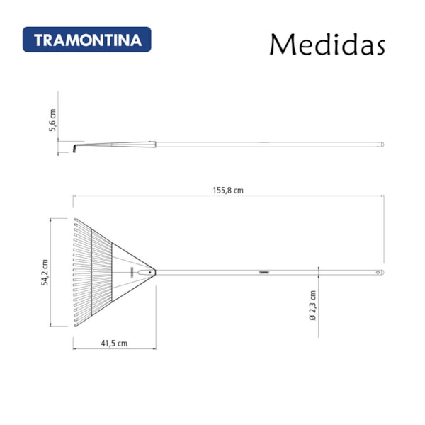Vassoura de Plástico Para Jardim Com Cabo de Madeira 120cm Laranja 77850/721 Tramontina-b440fc1f-fc68-460c-a723-48ffe2333633
