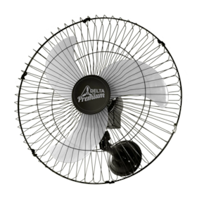 Ventilador de Parede Premium 60cm Preto Bivolt  73-6425 Venti Delta