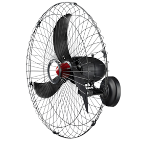 Ventilador V70 de Parede Oscilante 70cm Bivolt com Controle Preto V70PPRRBC Goar