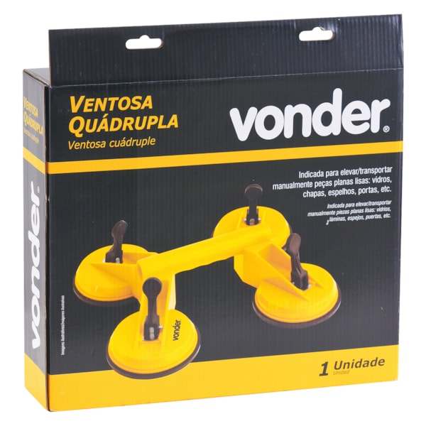 Ventosa Quádrupla de Plástico 100 Kg 3599004004 Vonder-caff61c3-9610-4d9e-bbff-73e948849d2e