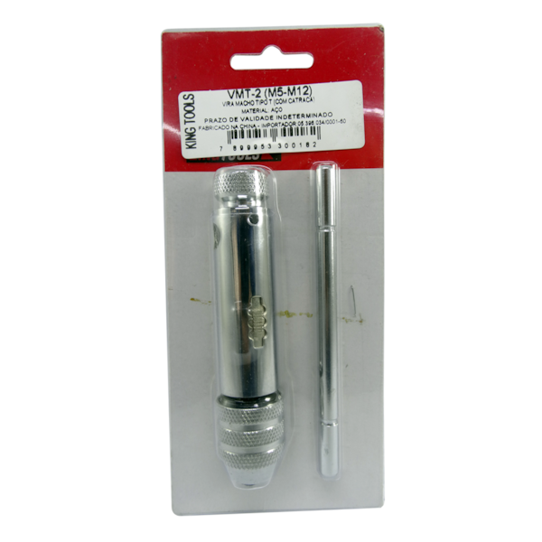 Vira macho TEE M5-M12 c/ Catraca VMT-2 61827 King-Tools-aa64ea3e-558b-42a2-913b-14808bbcaf9b